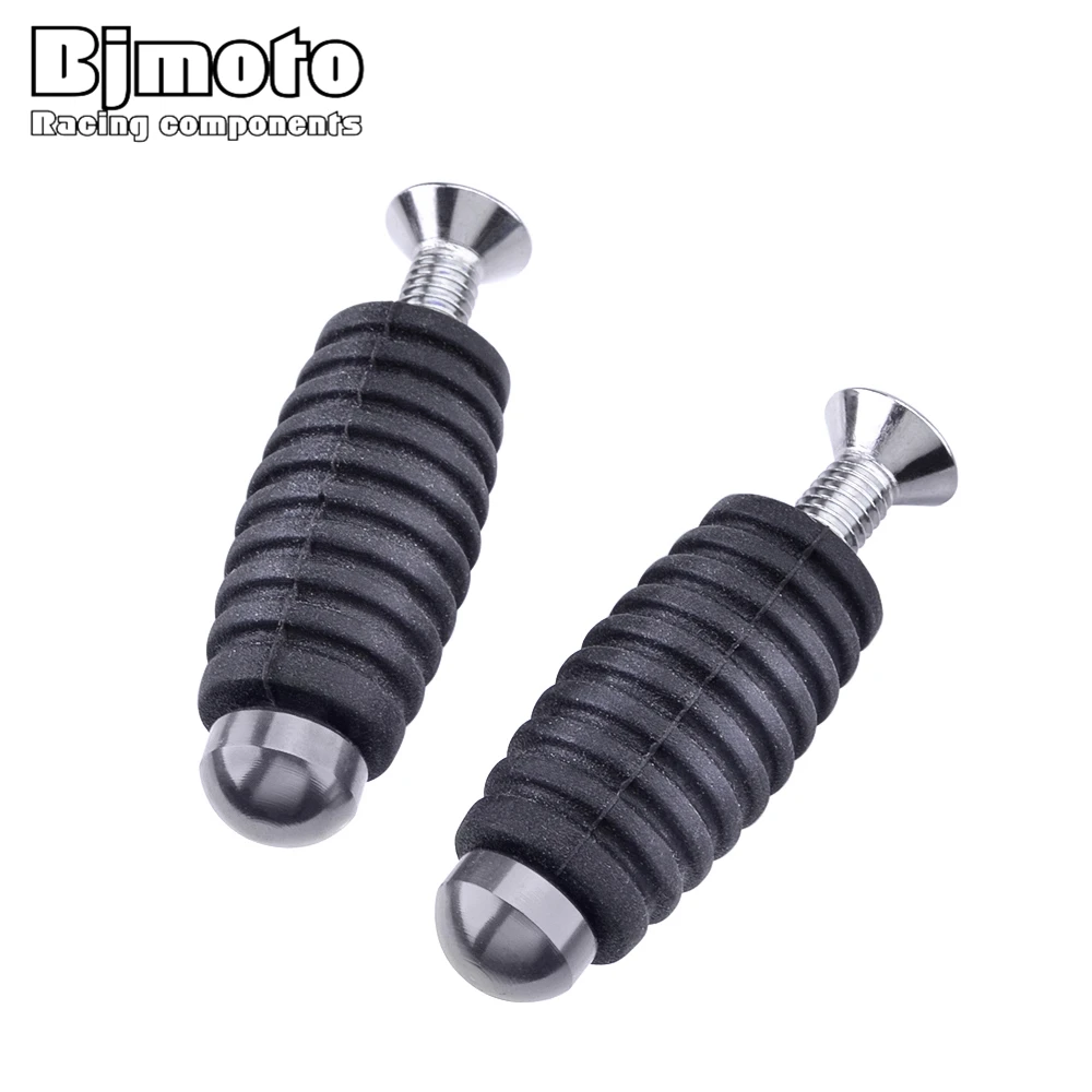

Universal 6MM Motorcycle Gear Shift Brake Lever Toe Pegs Toepegs Pedals Footpegs CNC Aluminum