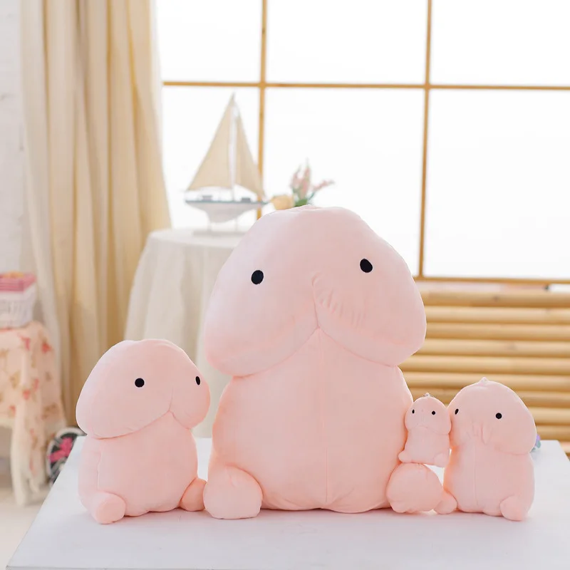 Adorable plush penis pillow funny gift for gf bf