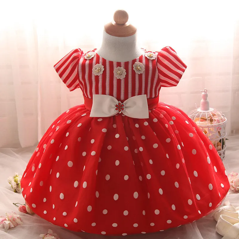 Newborn Baby Girls Christening//Birthday//Prom//Festival White Party Princess Dress