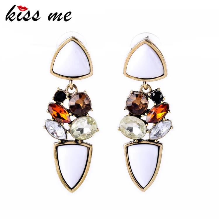 

KISS ME New Yorks Charming Statement Earrings Online Store Bobo Chic Bijouterie Factory Wholesale Drop Earrings