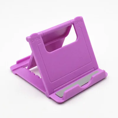 Wellzly для Xiaomi, держатель для телефона для iphone, универсальная настольная подставка для сотового телефона, подставка для планшета, подставка для мобильного телефона, подставка для samsung - Цвет: purple