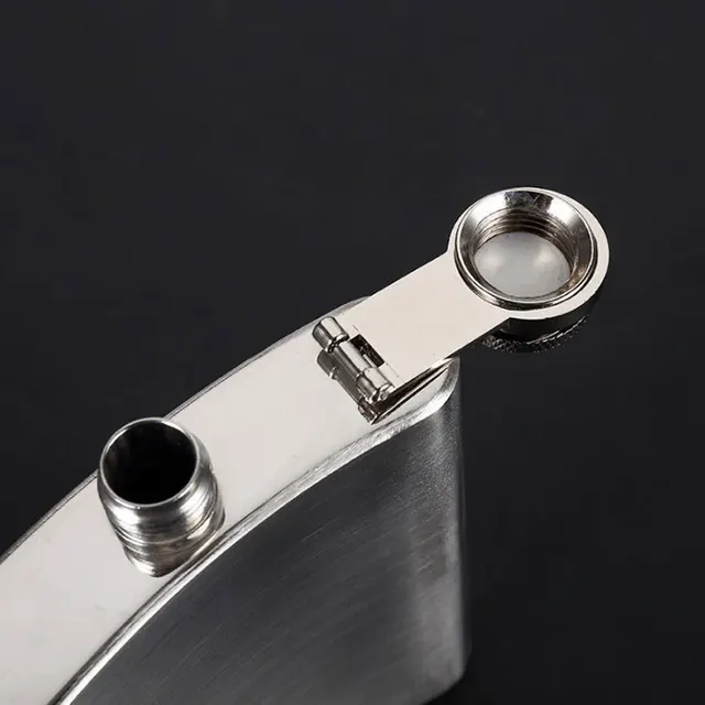 Stainless Steel Hip Flask Set 6