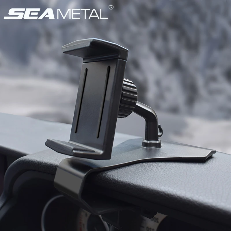 

Phone Car Holder Dashboard Stand Mobile Phone Automobiles Interior Smart Phone Holder Mount 360 Degree Rotate Gadget Accessories