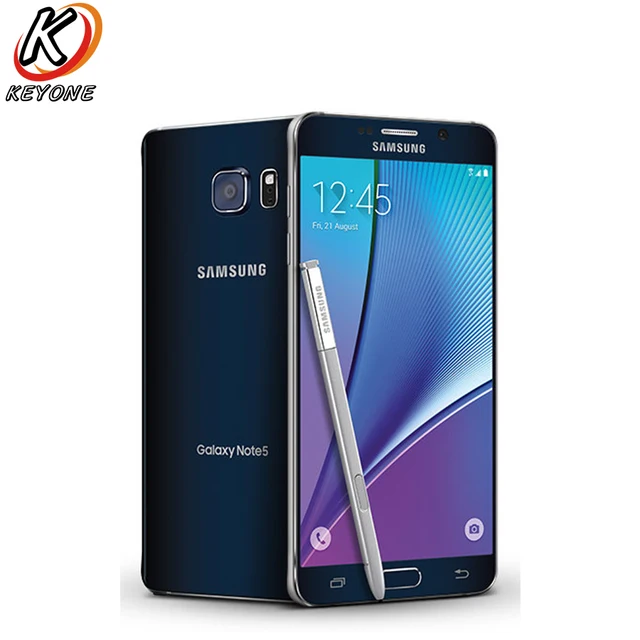 Best Offers Original new T-Mobile Version Samsung Galaxy Note 5 N920T 4G LTE Mobile Phone Octa Core 5.7" 16MP RAM 4GB ROM 32GB Smart Phone