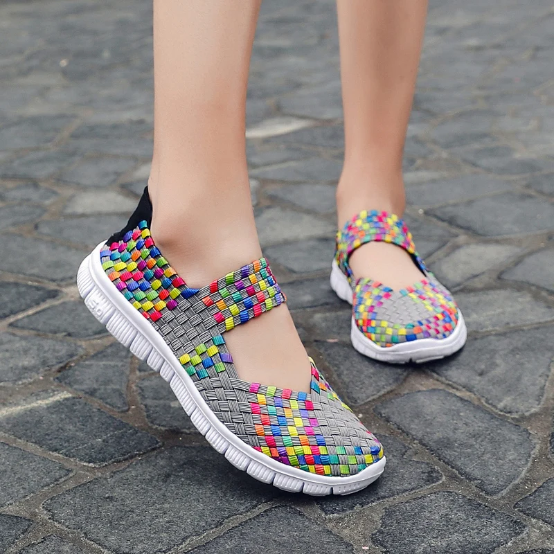 Women Casual Shoes Summer 2019 Breathable Shoes For Women Wide ...