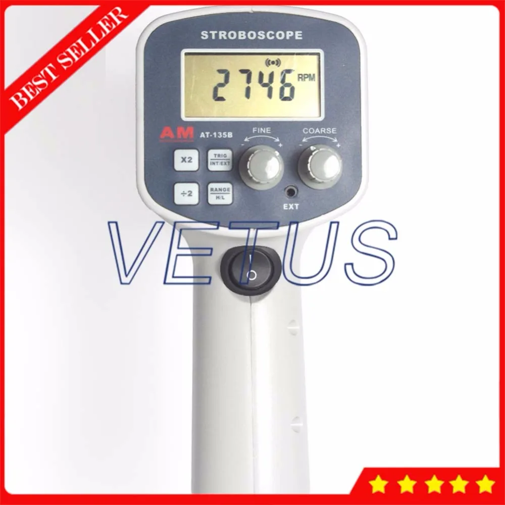 AT 135B Non contact measurement Portable Digital Stroboscope for