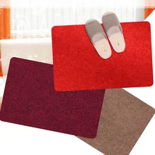 Дропшиппинг 1 шт. напольный Дверной Коврик противоскользящий впитывающий сплошной цвет для дома вход в ванную комнату MDP66