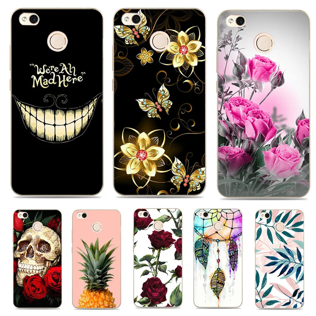 

Cover Case For Xiaomi Redmi 4A 4 A Case Silicone Phone Cover For Xiomi Redmi 4X Soft TPU 3D Flower Case For Redmi 4x Funda Coque
