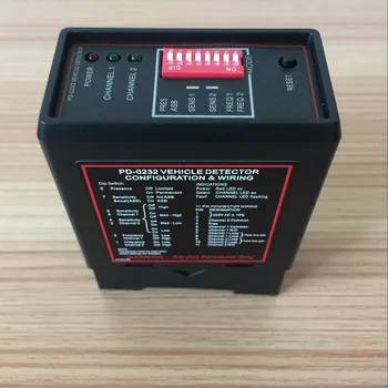 

Car park barrier PD232 Double Channel Loop Detector For Car Parking System/ automatic Gate Loop Detector
