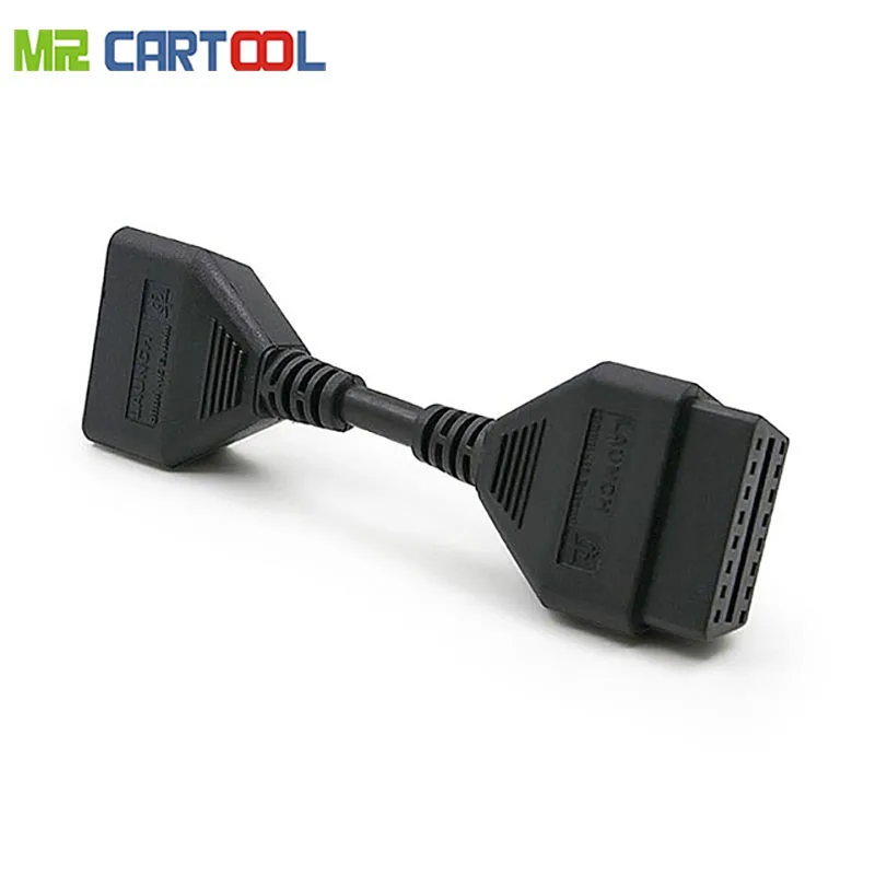 

Lunch X431 Car OBD OBD2 14cm 16Pin Extension Cable Connector Auto Easy Diag Tool for IDIAG 5C V GOLO Easydiag