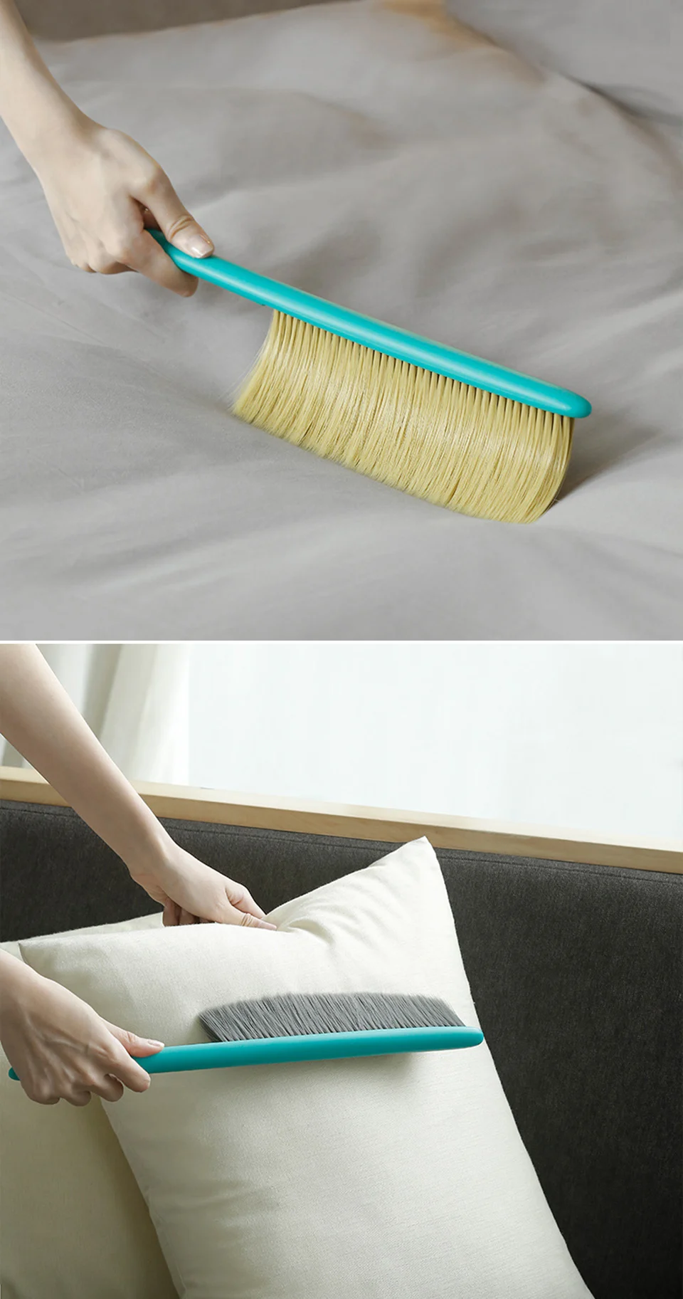 Лесная щетка с длинной ручкой для чистки мягких волос для спальни щетка для пыли стеганное одеяло для дивана ковер домашняя щетка для чистки принадлежности