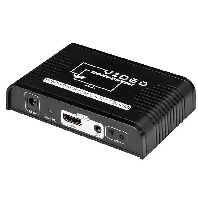  HD component Ypbpr a HDMI audio converter Ypbpr + audio Digitale coassiale a HDMI + audio stereo fu
