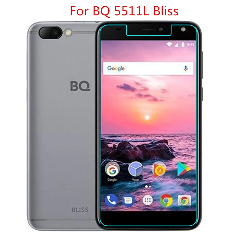 Закаленное стекло для BQ 5511L Bliss Smartphone Взрывозащищенная защитная пленка fundas защита