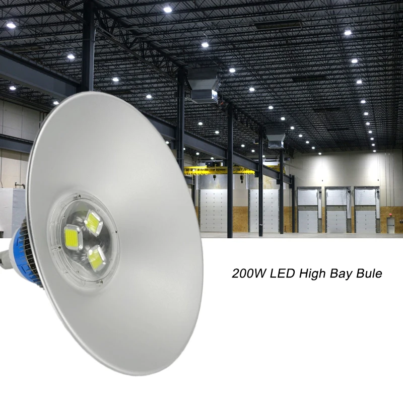 Bridgelux светодиодный high bay 200 Вт Светодиодные промышленные светильники светодиодный High Bay 200 Вт промышленный свет для завода освещение для склада лампа