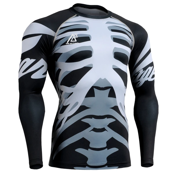 2016 slim fit football compression undershirts sublimation long sleeve