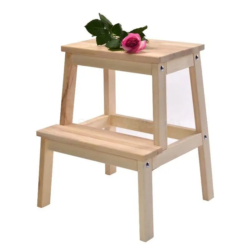 Solid Wood Step Stool Children S Home Ladder Change Shoes Solid Wood Step Stool Children S Home