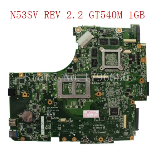 N53SV материнская плата REV: 2,2 GT540M ram для ASUS N53S N53SV N53SN N53SM материнская плата для ноутбука N53SV материнская плата N53SV материнская плата ОК