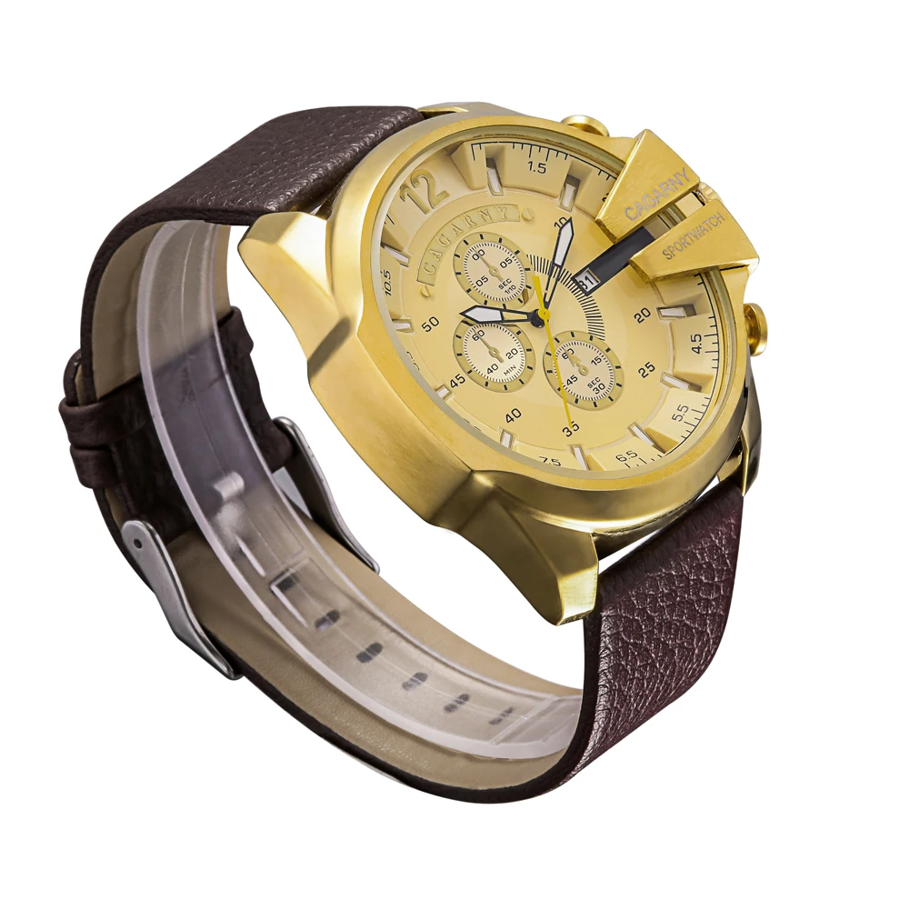 2019 cagarny Men Watches Man Clock 2019 Top Brand Luxury Army Military Steampunk Sports Male Quartz-Watch Men Hodinky Relojes Hombre drop shipping dz male clock new (20)