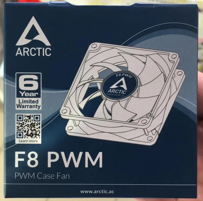 ARCTIC F8 PWM 8 см 4pin 850-2000 об/мин чехол для компьютера Вентилятор охлаждения тихий кулер питания процессора охлаждающий Корпус Вентилятор Arctic чехол вентилятор