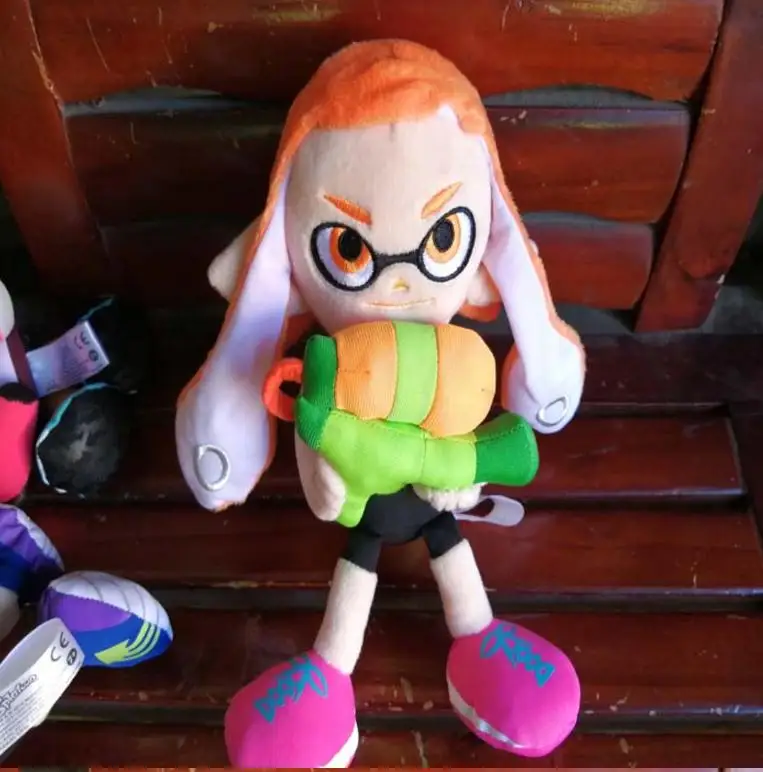 Новые подлинные Splatoon2 judge-Kun Girl Inkling Boy Inkling Плюшевые игрушки подарки - Цвет: 2