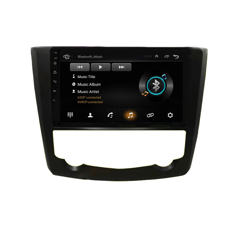 Sale 9" 2.5D IPS Android 8.1 Car DVD Multimedia Player GPS For Renault Kadjar 2015 2016 2017 audio car radio stereo navigation WIFI 4