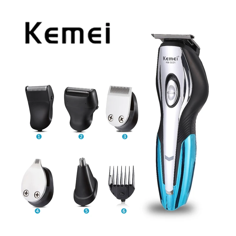 

Kemei hair trimmer KM5031electric hair cutting machine professional clipper shaving beard rechargeable tools trimer cliper 4
