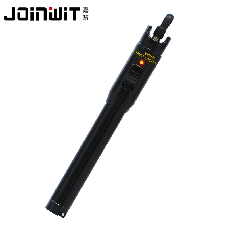 

JoinWit 10mW Visual Fault Locator VFL Fiber Optic Cable Point Tester for Optical Fiber Tracing , Routing and Continuity Checking