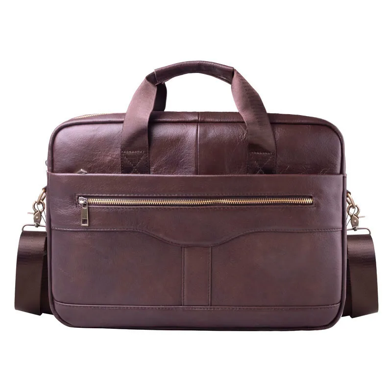 EUMOAN, мужской портфель из воловьей кожи, сумки из натуральной кожи, мужские сумки высокого качества, деловые сумки-мессенджеры для ноутбука - Цвет: 5