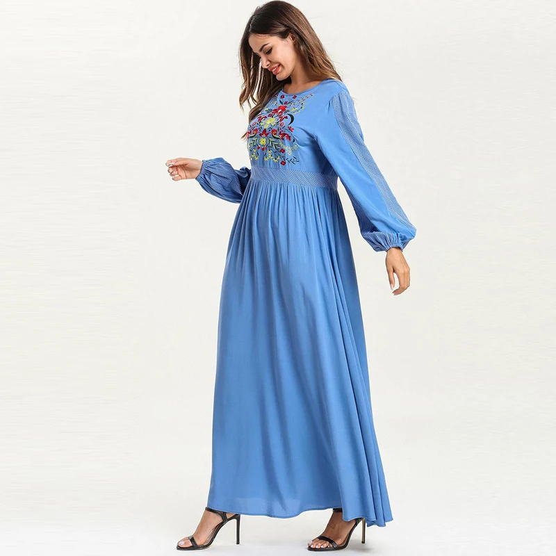 Vestido кафтан абайя Дубай Arabe исламский кафтан платье Sukienki женское Elbise Ramadan Eid платья Robe Femme Musulmane Longue