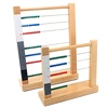 Toddler Wooden Montessori Math Toy Beads Abacus Toy Computing Rack Cent Ten Hundreds Housands Beads Toys for Children Boys Girls 1