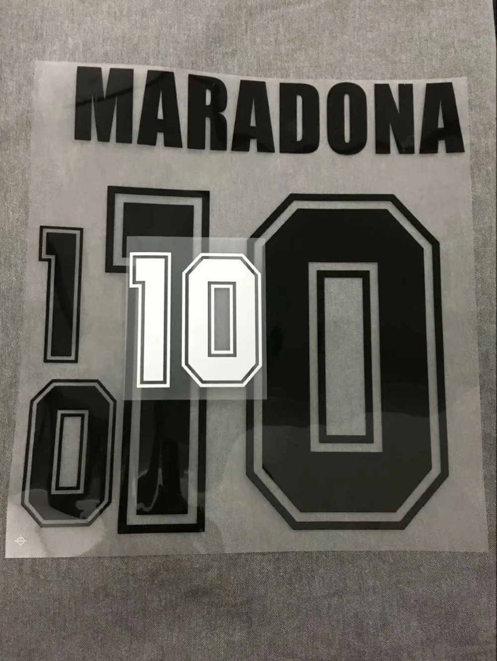 

Retro Argentina Home #10 MARADONA Nameset name numbering Customize Any Name Num nameset soccer patch soccer badge