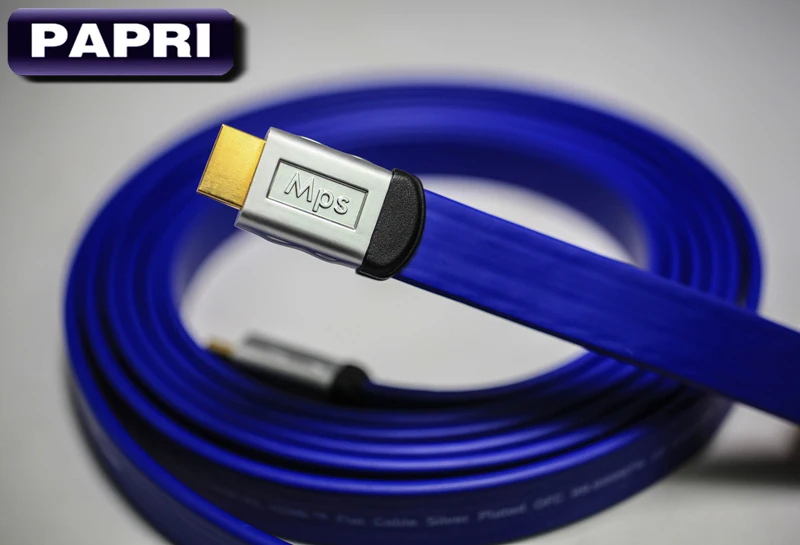 PAPRI MPS HD-280 MPS HD-280 HiFi 5N OFC + посеребренный HDMI 2,0 3D 24AWG 4 к X 2 аудио возврат Ethernet 3840x2160 p 4096x2160 p