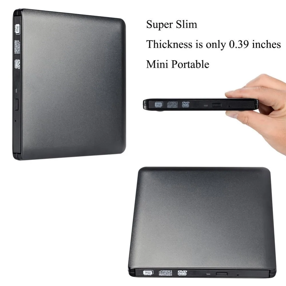 Внешний проигрыватель с USB 3 0 CD/DVD оптический привод DVD RW устройство для записи