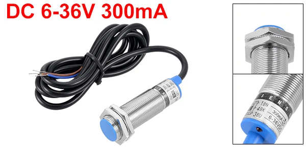 Uxcell NPN/PNP NO/NC 5/8/10/15 мм Индуктивный Сенсор переключатель детектора DC 6-36 V/AC 90-250 V 200/300/400mA 2/3-проволока 1 шт