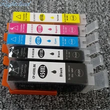 

Hisaint Ink cartridge for Canon PGI 450 CLI 451 XL For Canon PIXMA IP7240 MG5440 MG6340 MX924 MG7140 MG6440 MG5540 Printers 5PK
