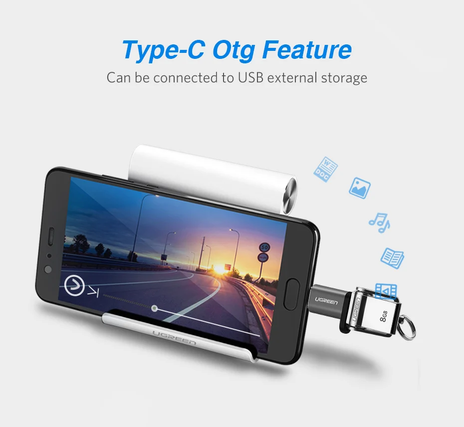 Ugreen micro usb к type c адаптер зарядный кабель конвертер для samsung s8 s9 huawei xiaomi 9 Зарядное устройство usb c otg адаптер Android