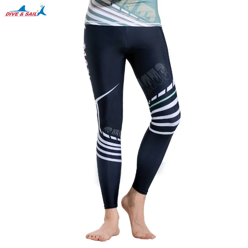DiveSail men's rash guard long pants surfing slim trousers fast drying