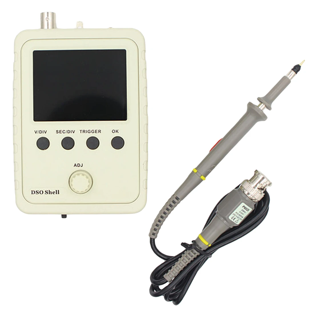 

New Upgrade Seashell Oscilloscope Kit Full Assembled With P6020 BNC Standard Probe DSO Shell