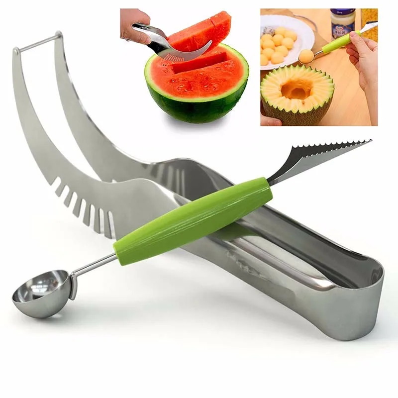 2-pcs-sets-melon-Cutter-Knife-Slicer-melon-baller-spoon-Watermelon-Cutter-Knife-Slicer-baller-kitchen (5)