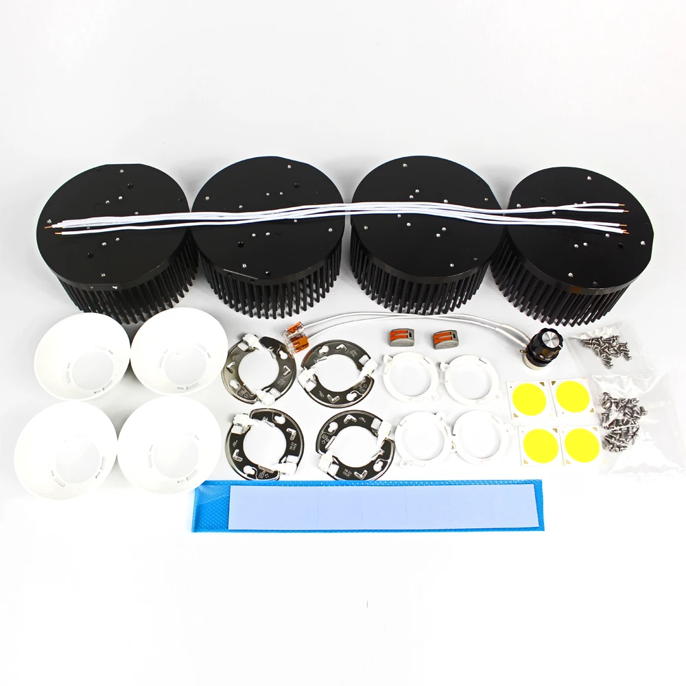 200W 300W 450W CREE Cob CXB3590 светодиодный набор промышленных ламп 3000 K/3500 K с регулируемой
