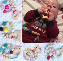 font b Organic b font Eco friendly baby font b teether b font dummy clips