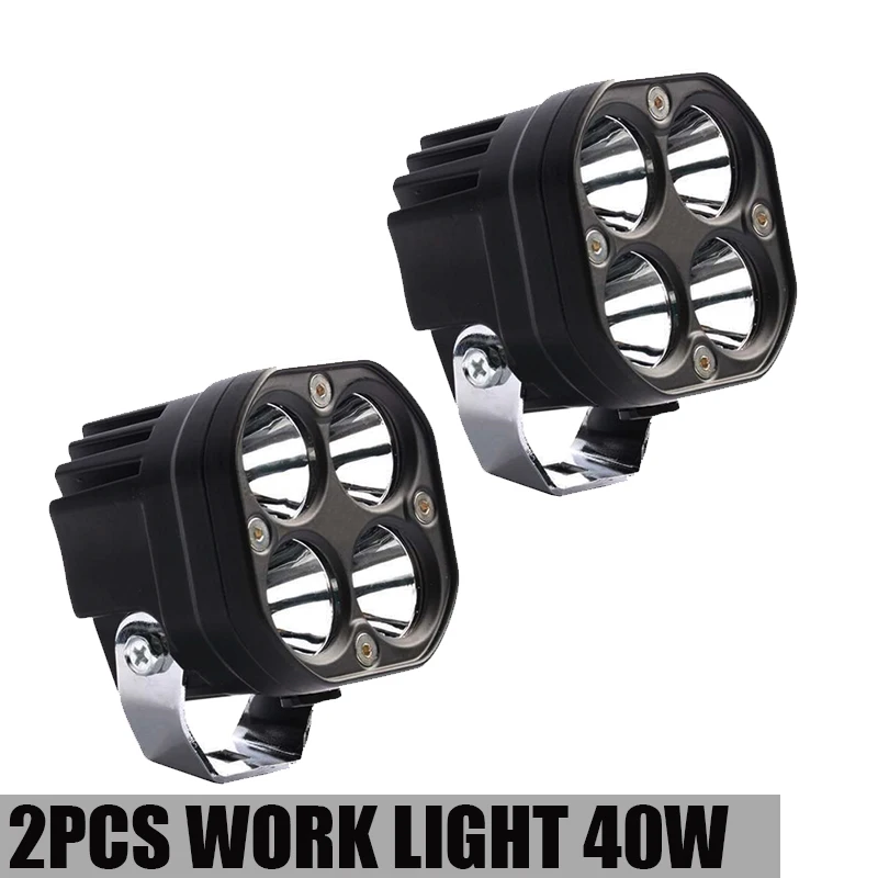 

40w LED WORK LIGHT 3INCH LED TRUCK DRIVING OFFROAD LIGHT USED FOR CAR TRUCK SUV ATV UTV UTE 12V 24V LED drive LIGHTS