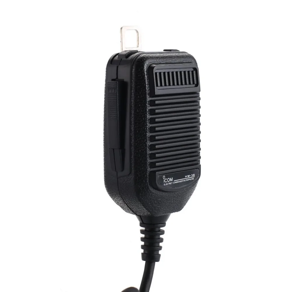 HM-36 ручной Динамик Mic радио микрофон для icom-радио IC-718 IC-78 IC-765 IC-761 IC-7200 IC-7600