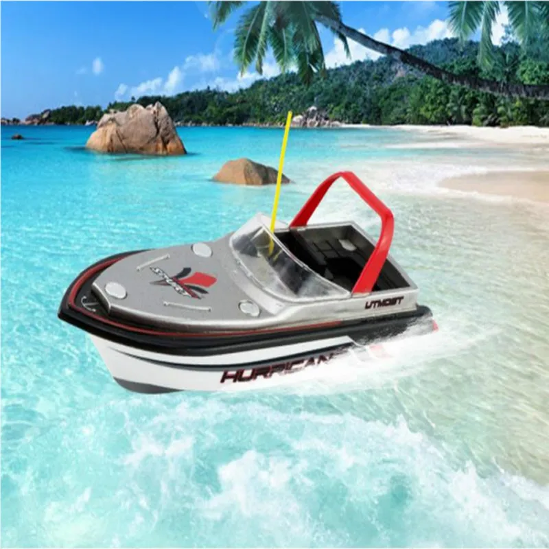 

Remote Control Boat RC Craft Ship Model Portable High Speed Racing Toy Summer Holiday Children Playing Pool Water Speedboat Gift