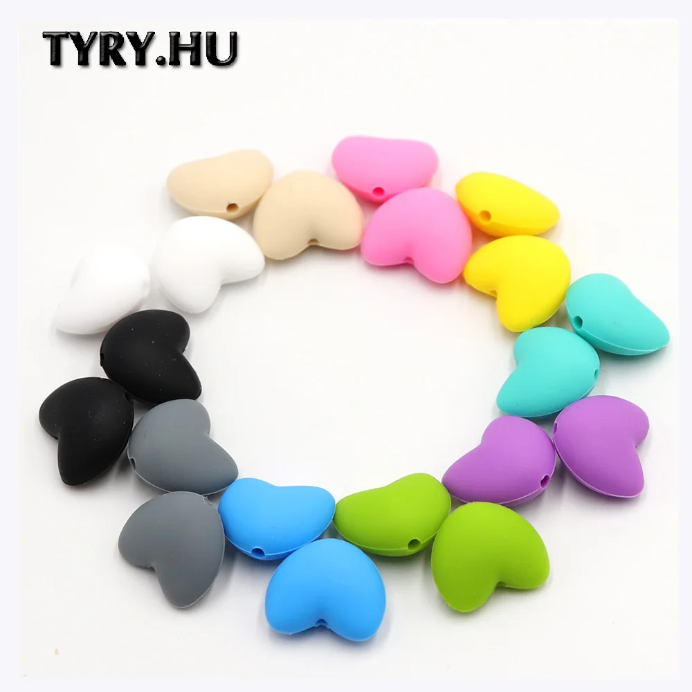 5X Silicone Beads Baby Teether Teething Toy Crown Bead Necklace Pacifier Chain