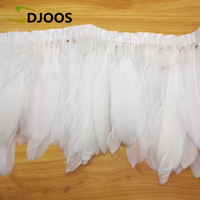 10M Natural Long Large White Cheap Goose Feathers Bulk For Sale Crafts