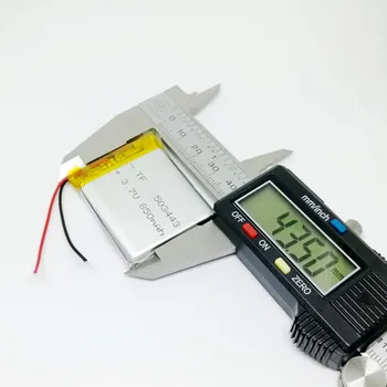 

3.7v li po li-ion batteries lithium polymer battery lipo ion rechargeable lithium-ion for 503443 850mah tachograph