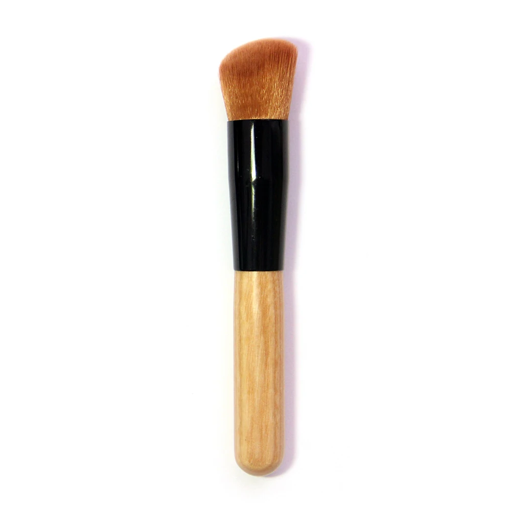 

ELECOOL Flat Angled Soft Makeup Brushes Cosmetic Concealer Foundation Blusher Powder Liquid Cream Brush Cosmetic Tool