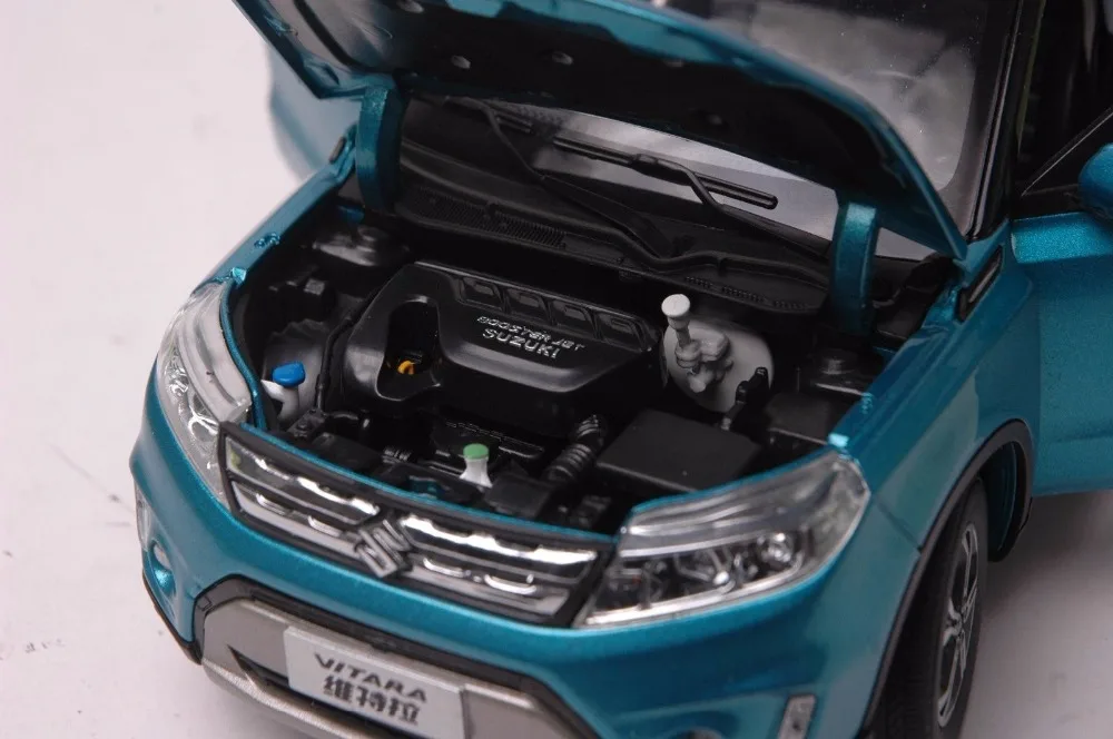 1:18 литая модель для Suzuki Vitara синий внедорожник игрушечный автомобиль миниатюрная Коллекция подарков Gran