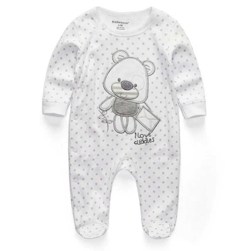 Модная одежда для малышей; комбинезоны с длинными рукавами для новорожденных мальчиков и девочек; Roupas de bebe; одежда и комбинезоны